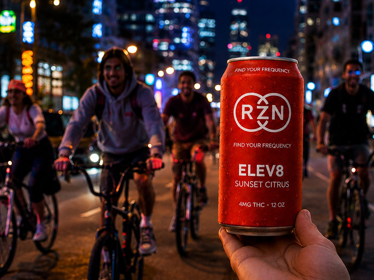 ELEV8 - Sunset Citrus 4 pack of 12 ounce cans