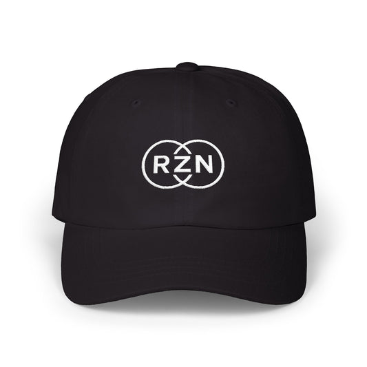 RZN8 Hat — Embroidered Logo, Navy