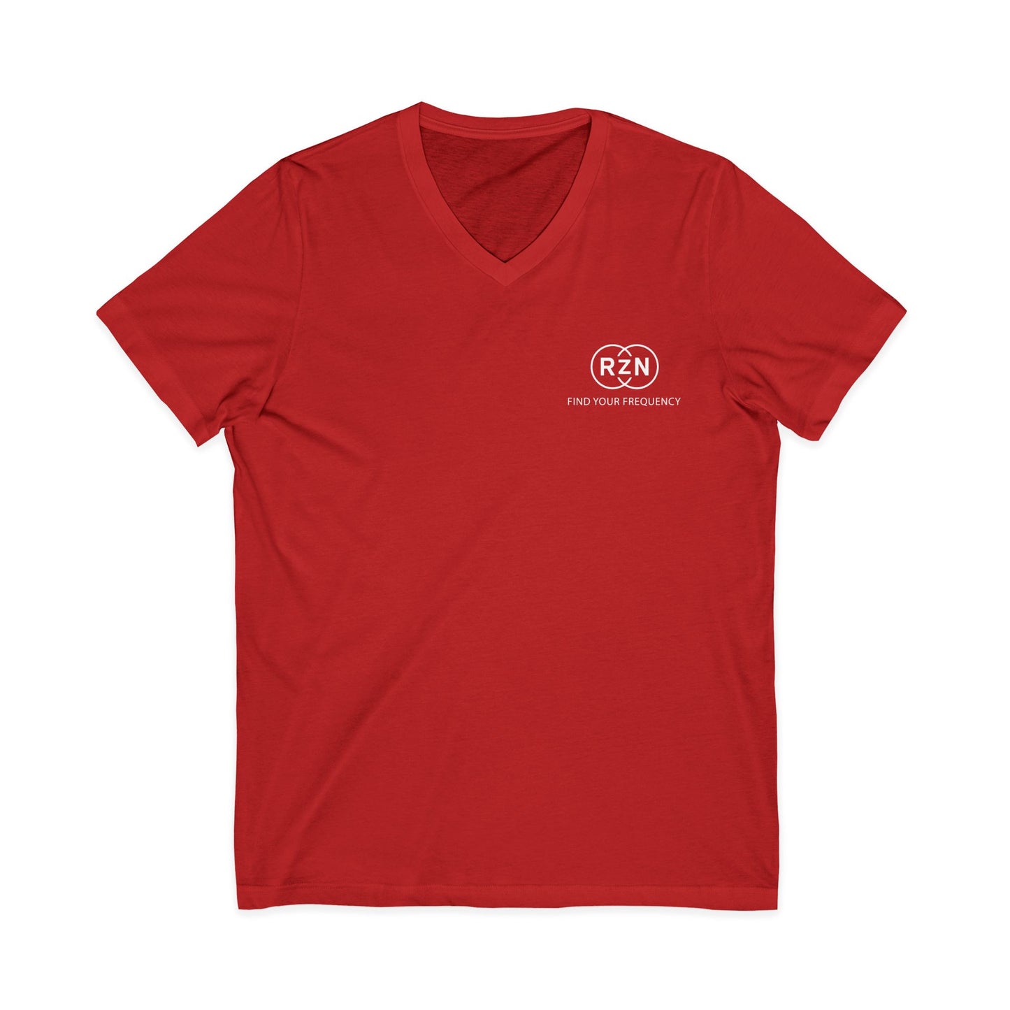 Unisex Jersey Short Sleeve V-Neck Tee