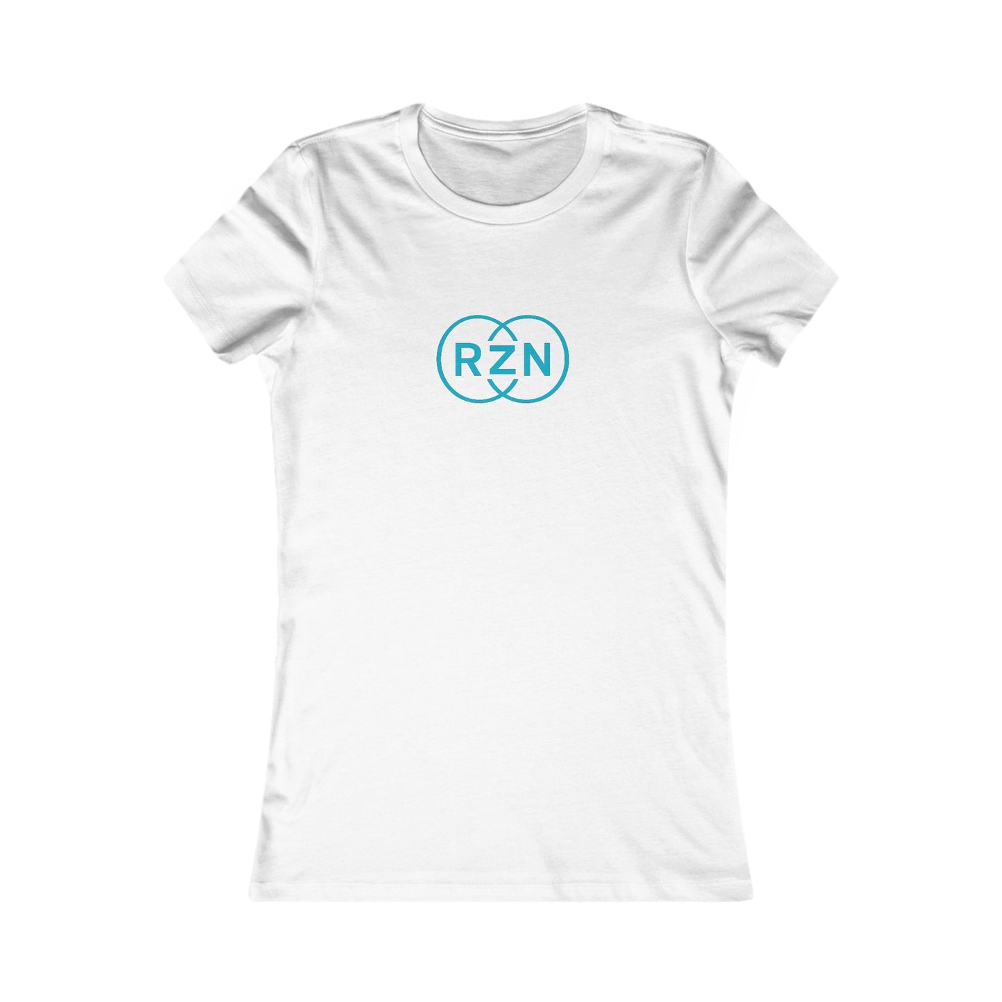 Women's Tee — RZN Logo 'Find Your Frequency'