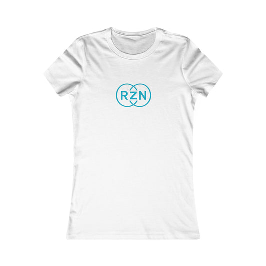 Women's Tee — RZN Logo 'Find Your Frequency'