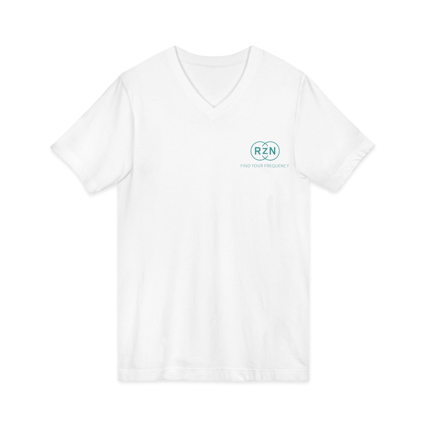 Unisex Jersey Short Sleeve V-Neck Tee