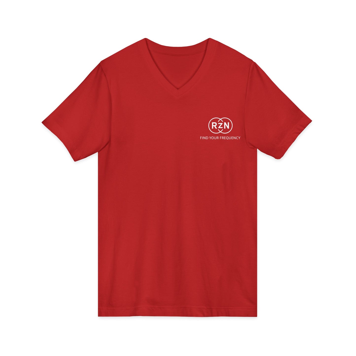 Unisex Jersey Short Sleeve V-Neck Tee