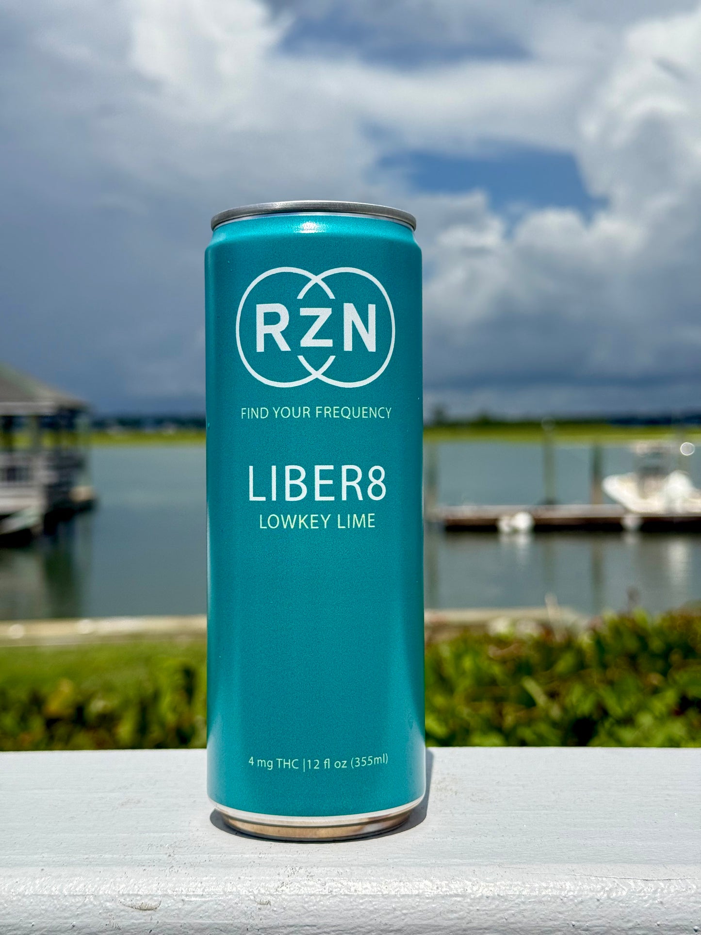 LIBER8 - Lowkey Lime 4 pack of 12 ounce cans