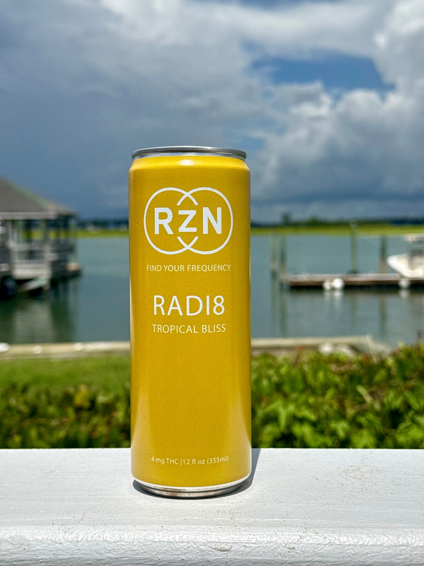 RADI8 - Tropical Bliss 4 pack of 12 ounce cans