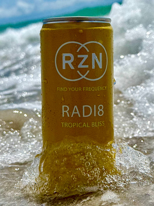RADI8 - Tropical Bliss 4 pack of 12 ounce cans