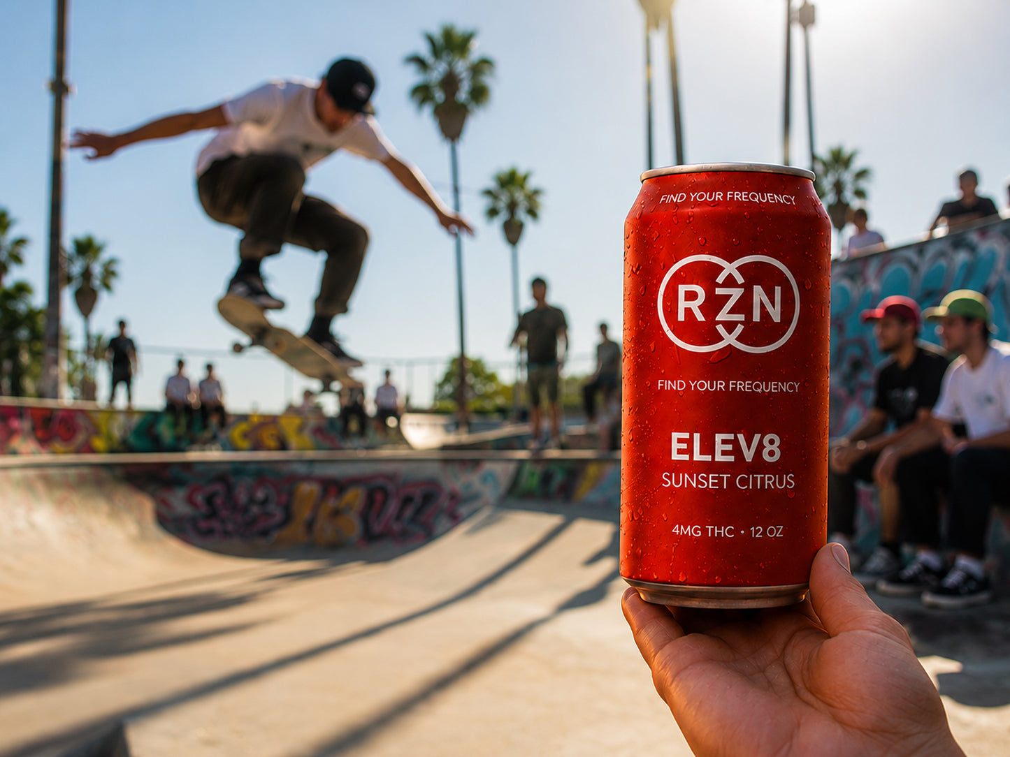 ELEV8 - Sunset Citrus 4 pack of 12 ounce cans