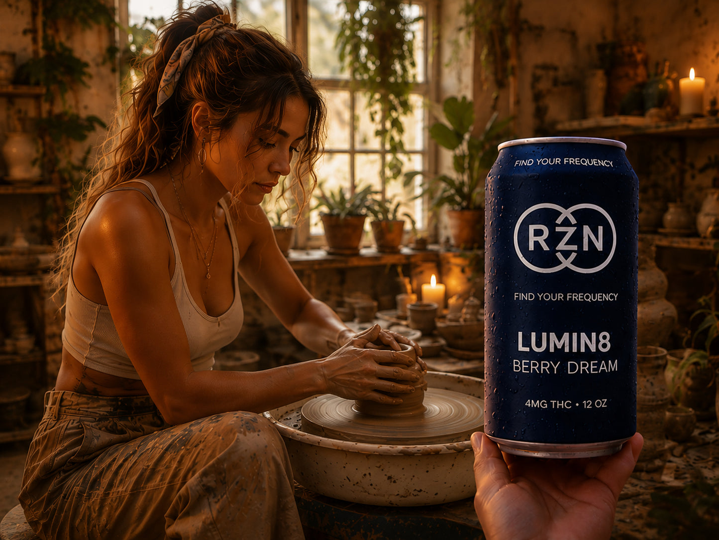 LUMIN8 - Berry Dream 4 pack of 12 ounce cans