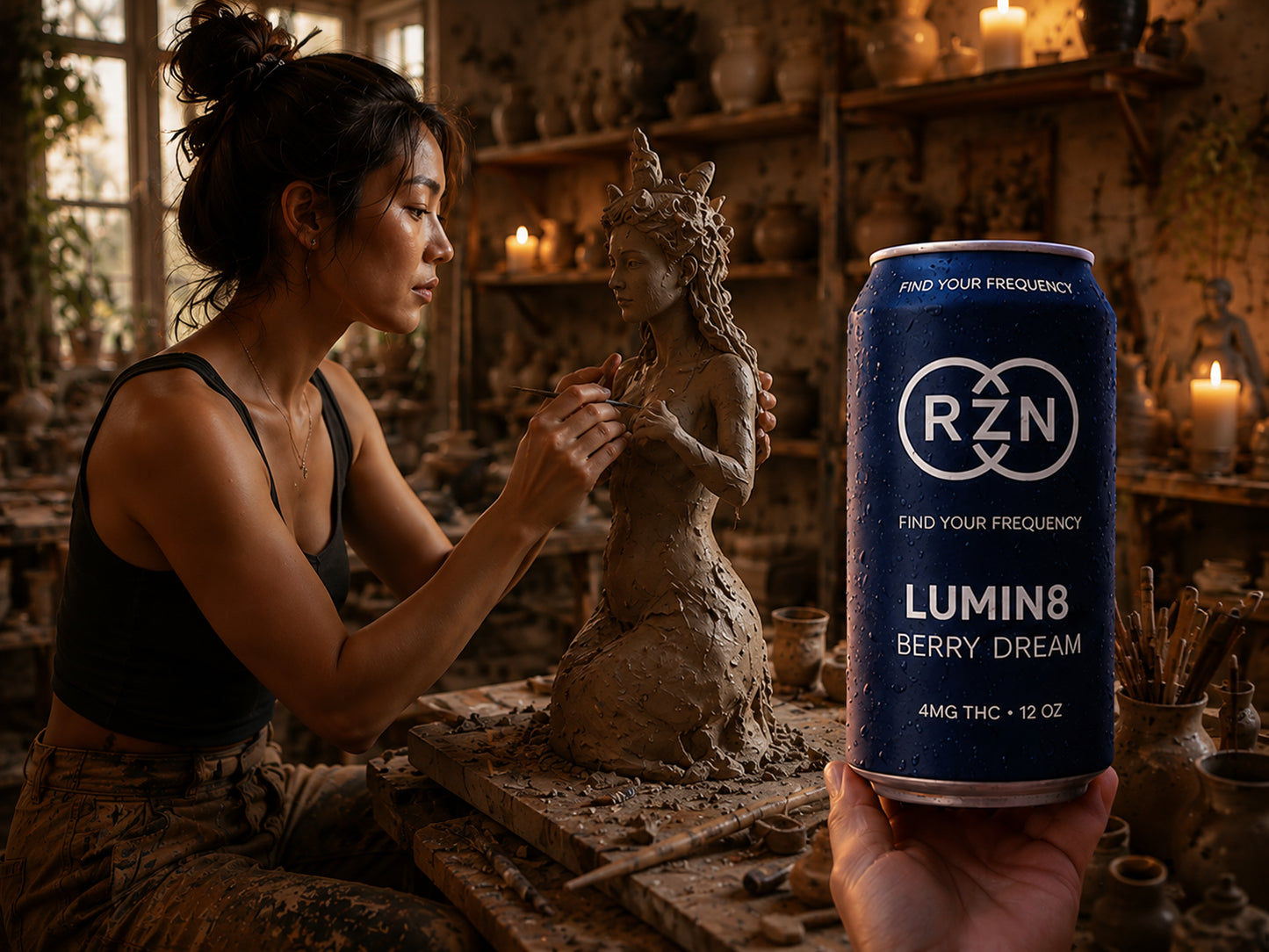 LUMIN8 - Berry Dream 4 pack of 12 ounce cans