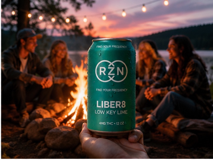 LIBER8 - Lowkey Lime 4 pack of 12 ounce cans