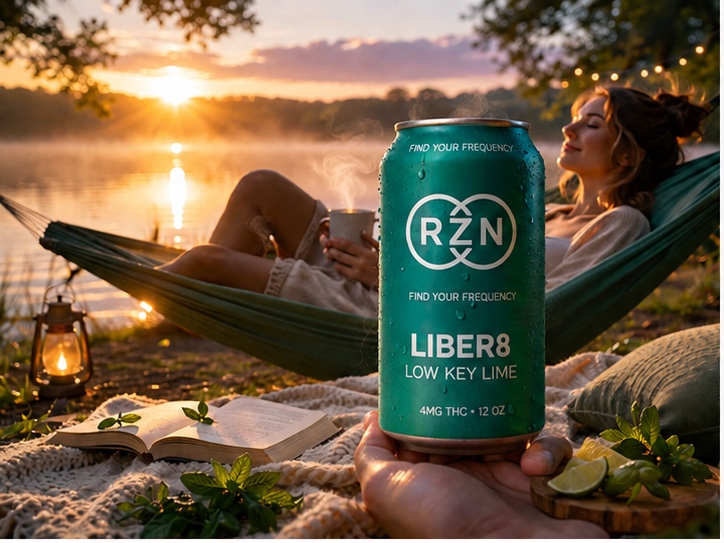 LIBER8 - Lowkey Lime 4 pack of 12 ounce cans